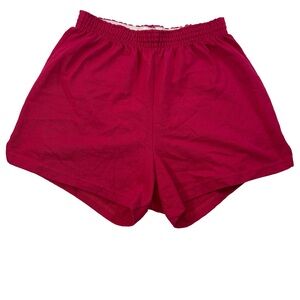 Soffe Hot Pink Athletic Cheer Shorts | Size L